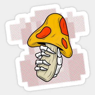 MUSHROOM KINGDOM MAGIC MUSHROOM Sticker